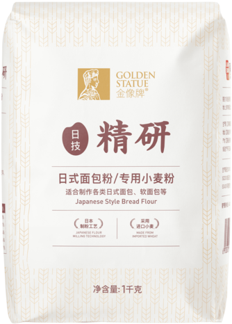 1kg 金像日式面包粉专用小麦粉 正面 min