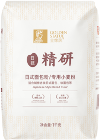 1kg 金像日式面包粉专用小麦粉 正面 min