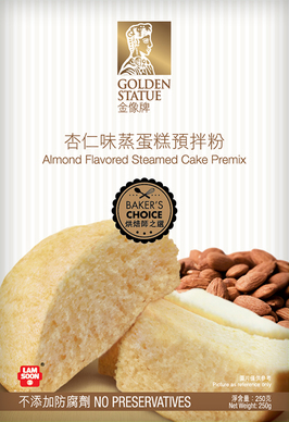 杏仁味蒸蛋糕预拌粉