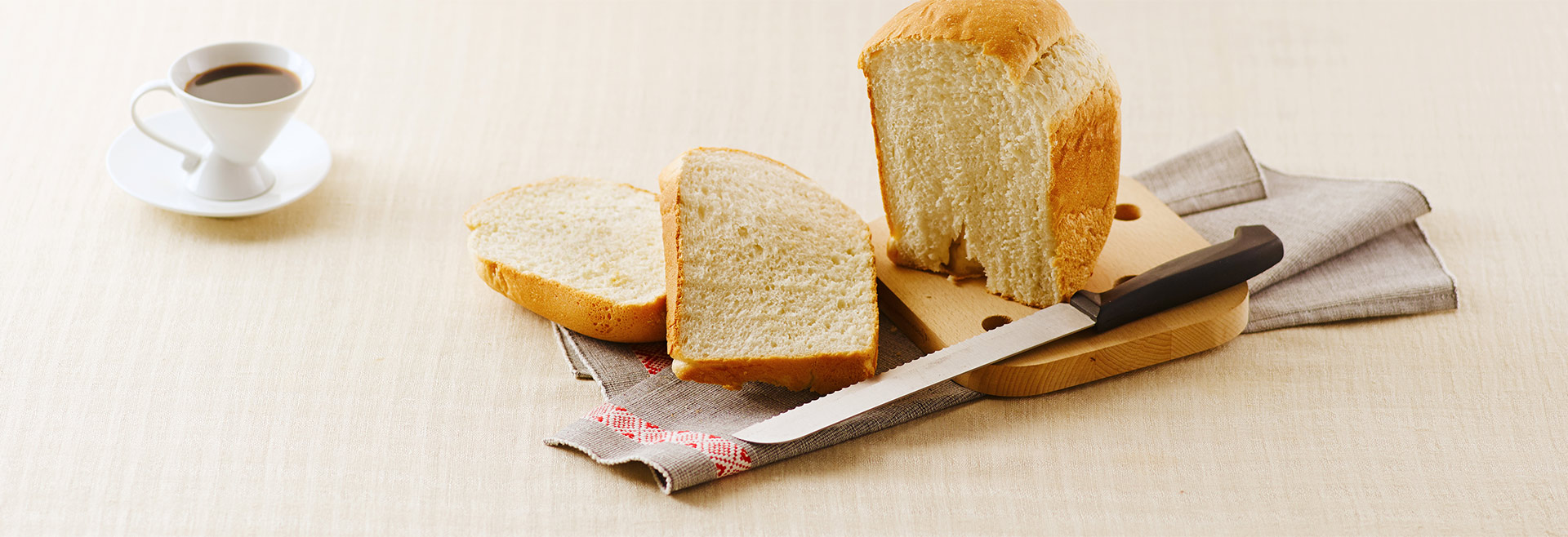 Header recipe 白面包
